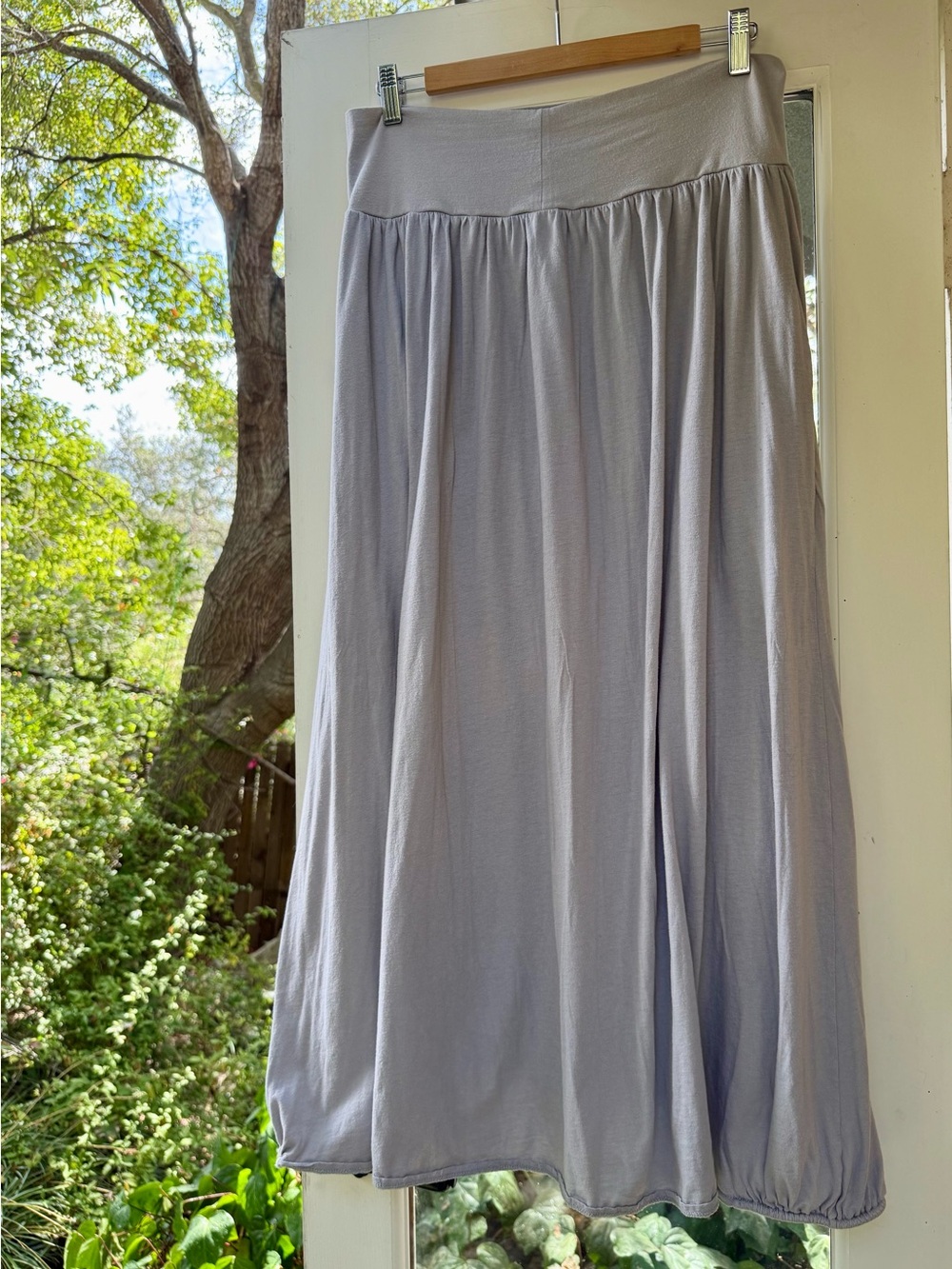 Garnet Hill Favorite Knit Maxi Skirt - Picture 3 of 10